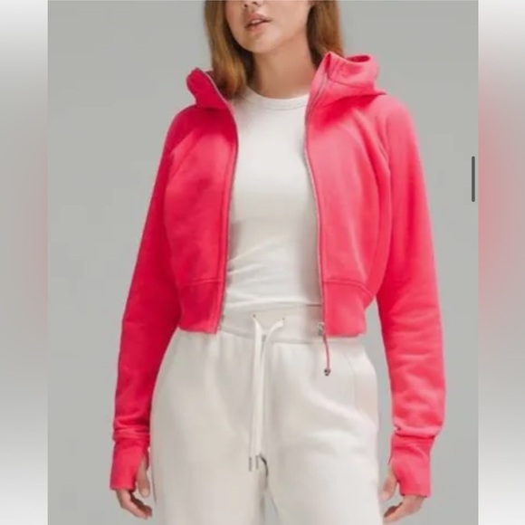 Lululemon cropped scuba full zip hoodie NWT - Picture 11 of 11